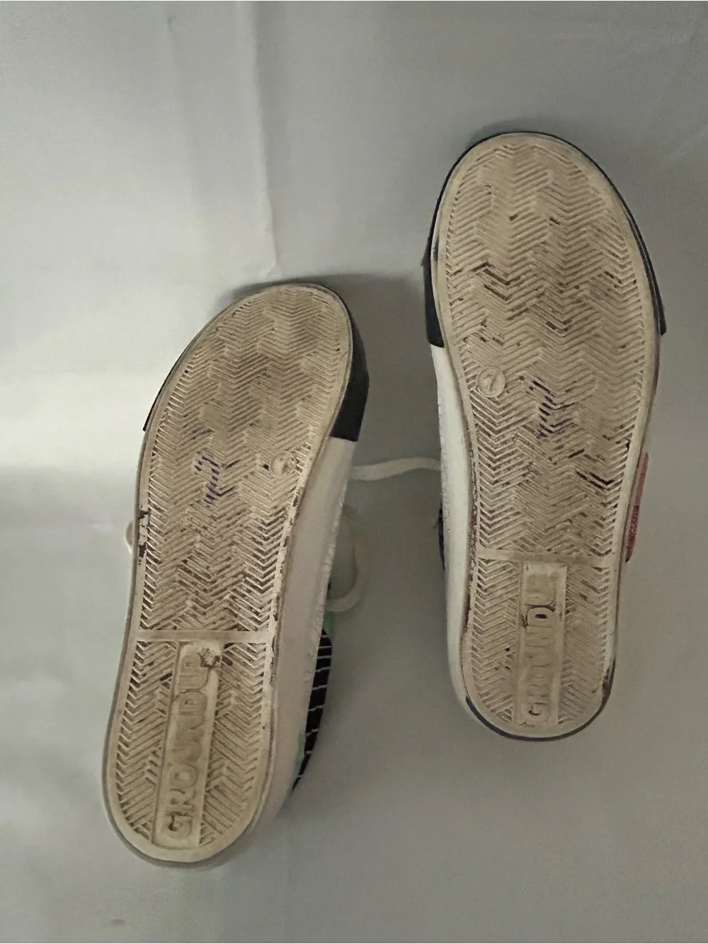 Ground Up Disney's Jack & Sally Women's Hi-Top Sneakers Size 7